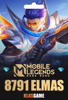 Mobile Legends: Bang Bang - 8791 Elmas